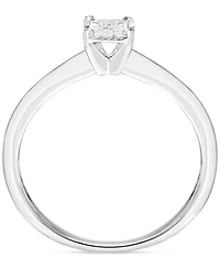 Diamond Solitaire Princess-cut Engagement Ring (1/4 ct. t.w.) in 14k White Gold