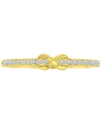 3-Pc. Set Cubic Zirconia Infinity Rings