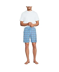 Lands' End Men's Knit Jersey Pajama Shorts Sleep Set