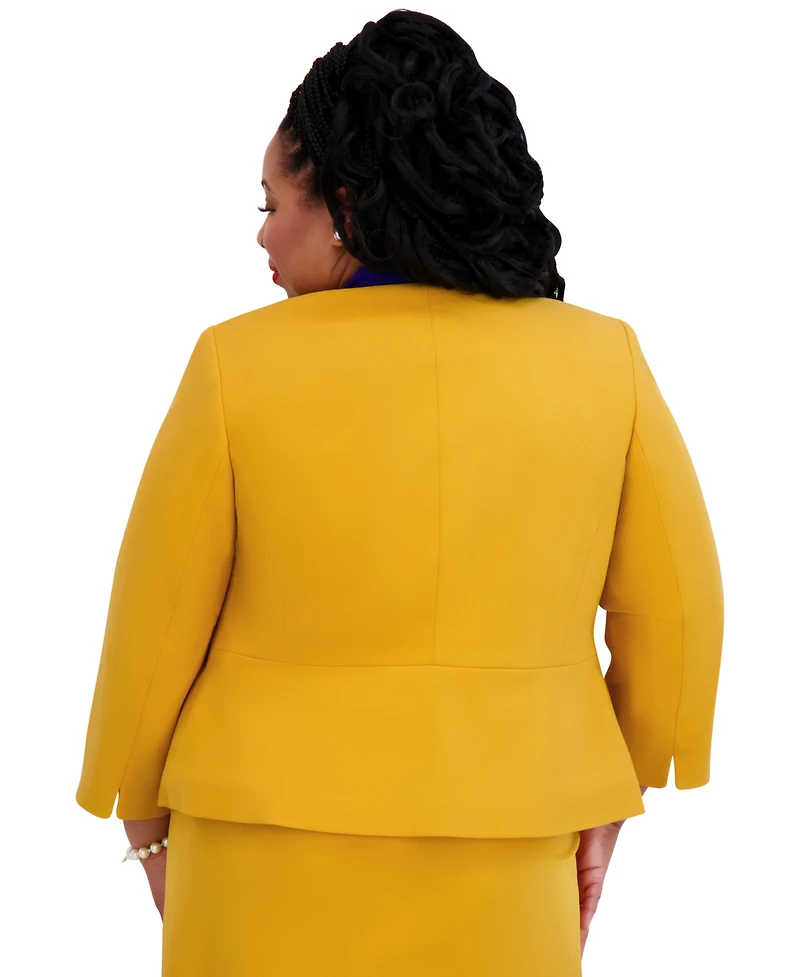 Kasper Women's Open-Front Jacket, Regular & Plus