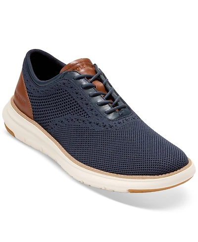 Cole Haan Men's Grand Remix Lace-Up Knit Oxford Shoes