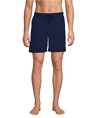 Lands' End Men's 7 Inch Volley Hydroliner Swim Trunks