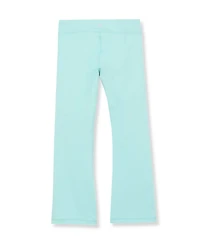 Lands' End Girls High Waisted Active Flare Leggings