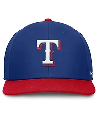 Nike Men's Royal/Red Texas Rangers Pro Performance Snapback Hat