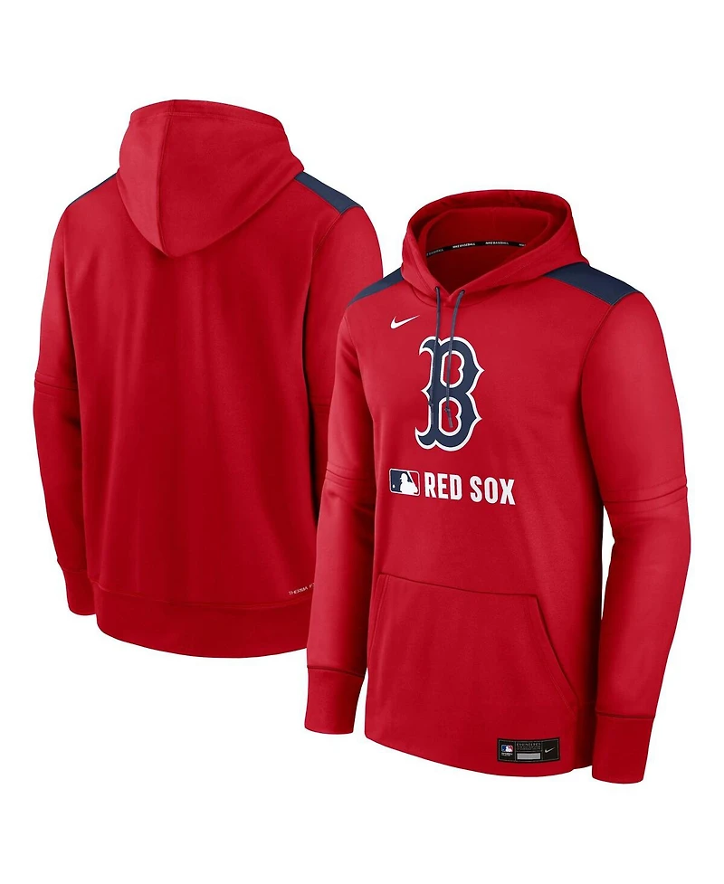 Nike Men's Red Boston Red Sox Authentic Collection Performance Pullover Hoodie
