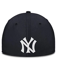 Nike Men's Navy/Gray New York Yankees Rise Swoosh Performance Flex Hat