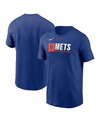 Nike Men's Royal New York Mets Team Block T-Shirt