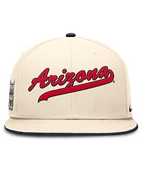 Nike Men's Natural Arizona Wildcats Primetime True Performance Fitted Hat