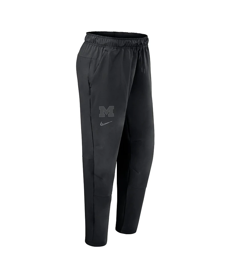 Nike Men's Black Michigan Wolverines Premium Unlimited Woven Performance Pants