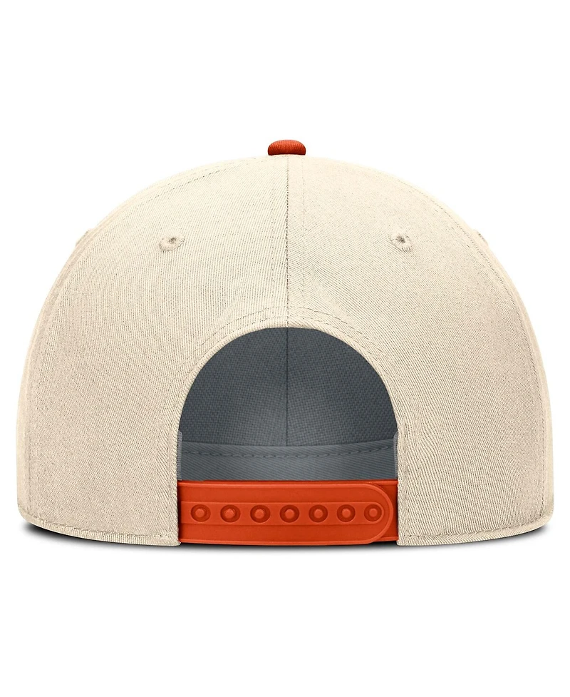 Nike Men's Natural Clemson Tigers Primetime Rise Adjustable Hat