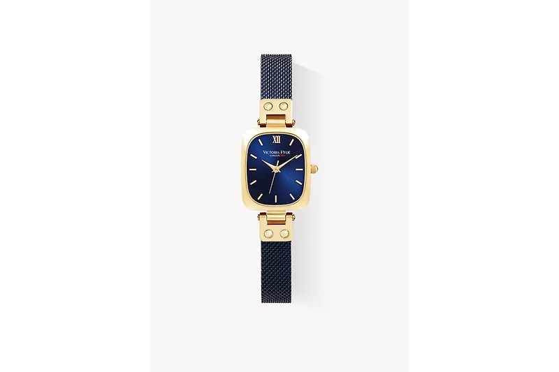 Women's Watch 22×26mm Rectangle Mother-of-pearl or Brushed Sunburst Dial Victoria Hyde