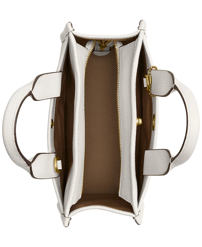 Coach Cargo Small Bubble Leather Tote Bag 26