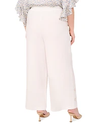 Vince Camuto Plus High-Rise Wide-Leg Pants