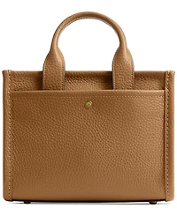 Coach Cargo Mini Bubble Leather Tote Bag 20