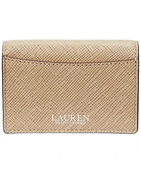 Lauren Ralph Lauren Textured Leather Small Flap Card Case
