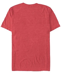 Marvel Men's Shield Face Short Sleeve T-Shirt