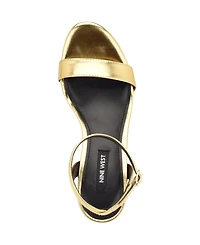 Nine West Women's Anny Ankle Strap Stiletto Sandals