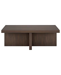 Hudson & Canal 44" Elna Wide Rectangular Coffee Table