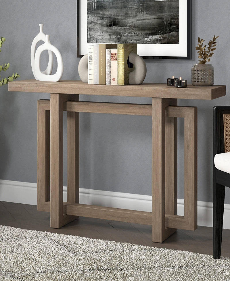 Hudson & Canal 44" Breslow Wide Rectangular Console Table