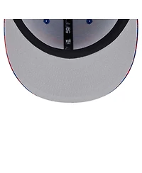 New Era Men's Royal Philadelphia 76ers Tip-Off 59FIFTY Fitted Hat
