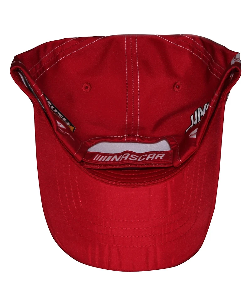 Stewart-Haas Racing Team Collection Men's White/Red Chase Briscoe Mahindra Uniform Adjustable Hat
