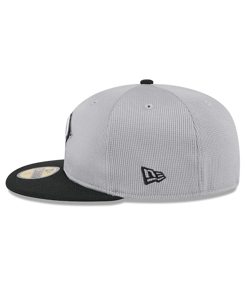 New Era Men's Gray/ Chicago White Sox 2025 Batting Practice 59FIFTY Fitted Hat