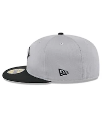 New Era Men's Gray/ Chicago White Sox 2025 Batting Practice 59FIFTY Fitted Hat