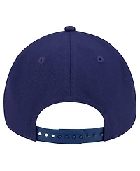 New Era Men's Navy Nashville Predators Core A-Frame 9FORTY Adjustable Hat