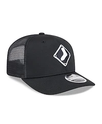 New Era Men's Black Chicago White Sox 2025 Batting Practice 9SEVENTY Stretch-Snap Trucker Hat