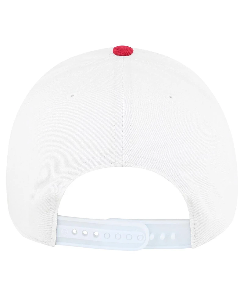 '47 Brand Men's White Alabama Crimson Tide Gridiron Clean Up Adjustable Hat