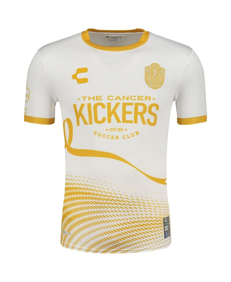 Charly Men's White Memphis 901 Fc 2024 Fourth Authentic Jersey