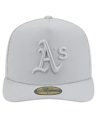 New Era Men's Gray Athletics Colorpack 59FIFTY Fitted Hat