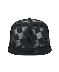 New Era Men's Black Houston Astros Score Check A-Frame Trucker 9FIFTY Snapback Hat