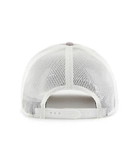 '47 Brand Men's Gray/White Chicago Cubs Tide Sweep Rope Trucker Adjustable Hat