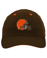Outerstuff Baby Boys and Girls Brown Cleveland Browns Team Slouch Flex Hat