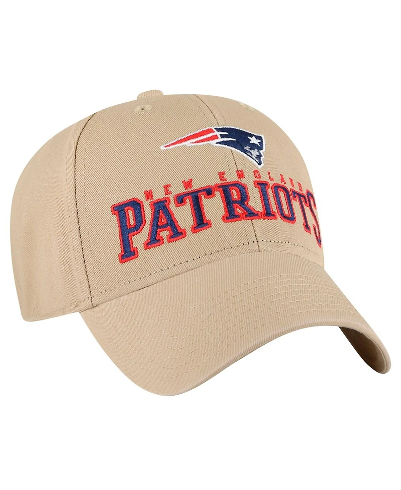 '47 Brand Men's Khaki New England Patriots Powell Mvp Adjustable Hat