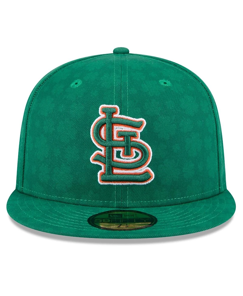 New Era Men's Kelly Green St. Louis Cardinals Patrick's Day 59FIFTY Fitted Hat