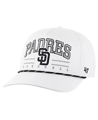 '47 Brand Men's White San Diego Padres Roscoe Speckle Hitch Adjustable Hat