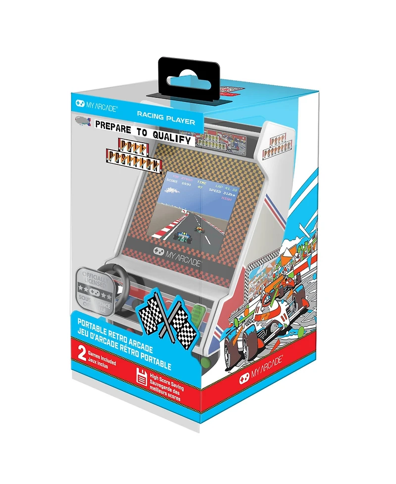 My Arcade Racing Player Pole Position Portable Retro Arcade Game