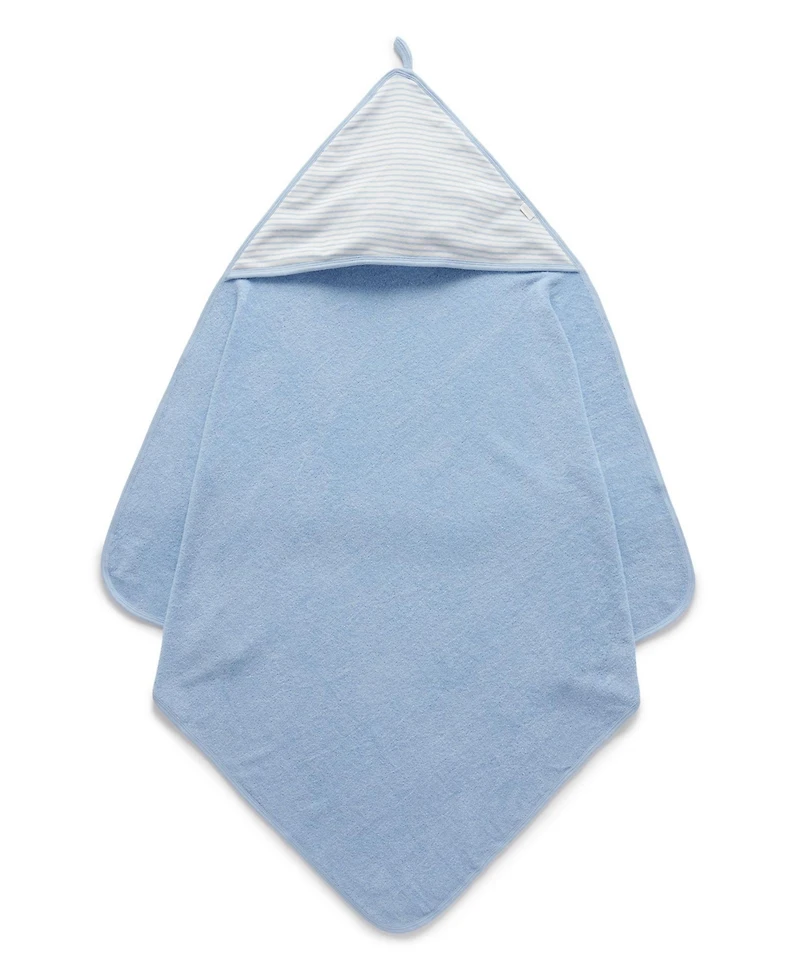 Purebaby Baby Boy Hooded Towel