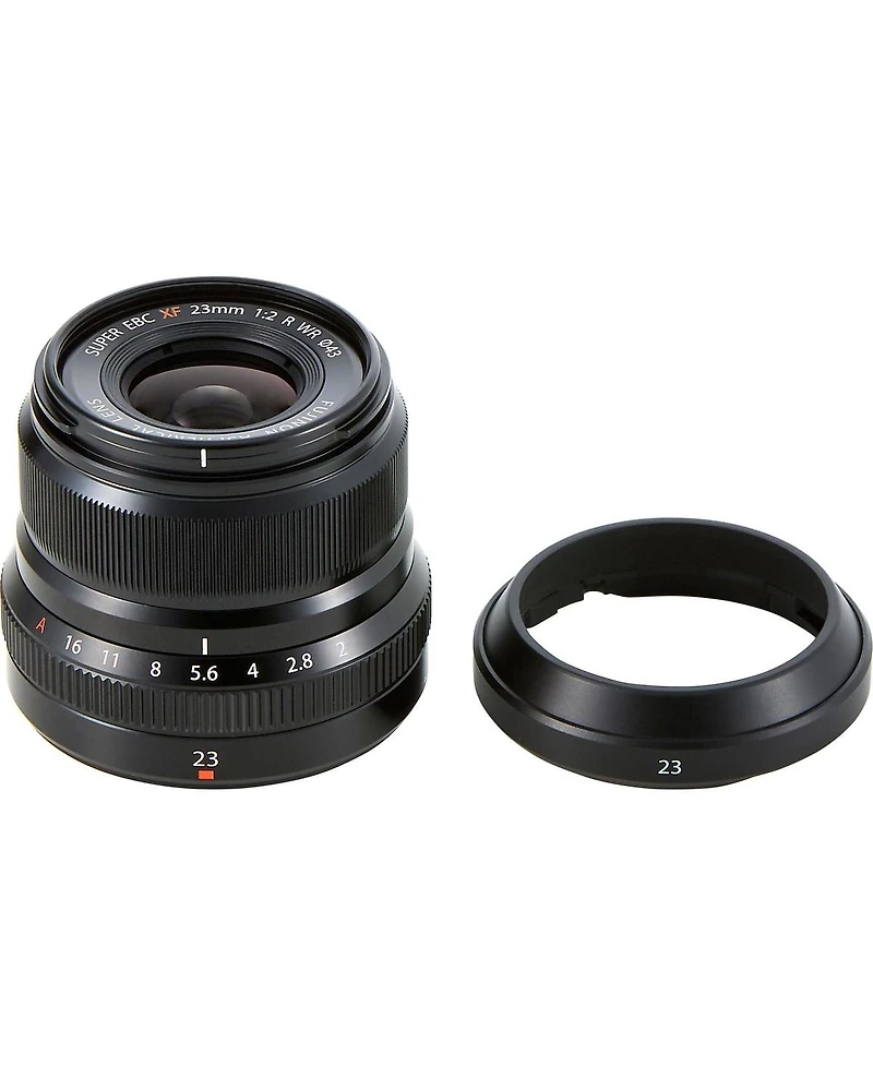 Fujifilm Xf 23mm f/2 R Wr Lens, Black