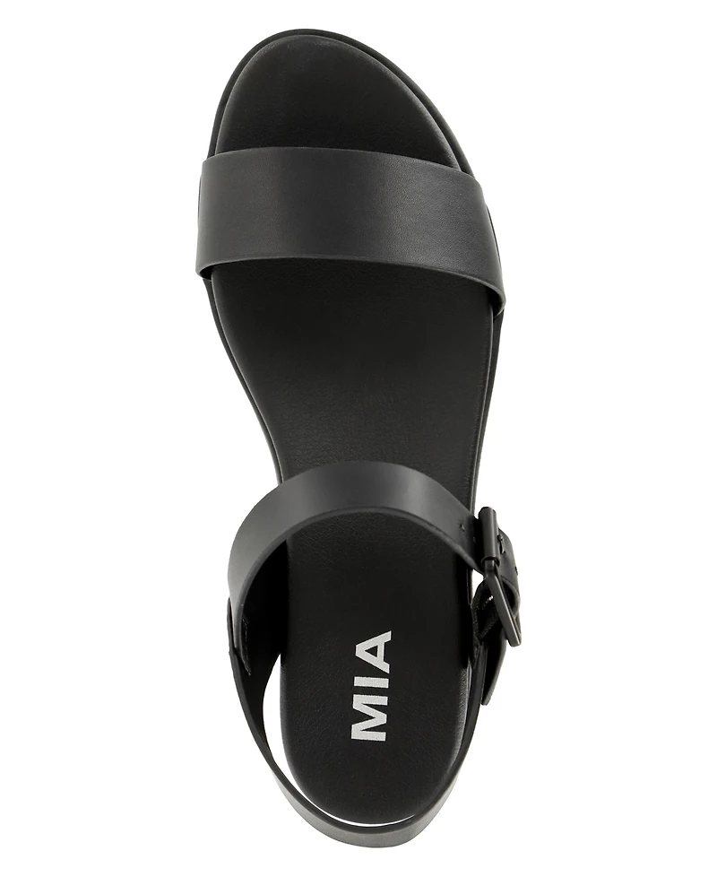Mia Women's Kayci Platform Round Toe Sandals