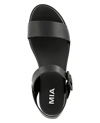 Mia Women's Kayci Platform Round Toe Sandals
