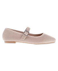 Mia Women's Brita Mary-Jane Round Toe Knit Flats