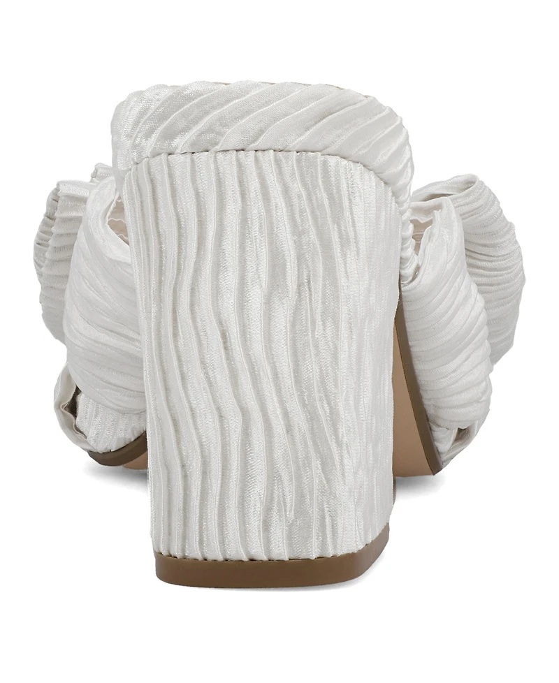 Mia Women's Mechelle Block Heel Dress Sandals