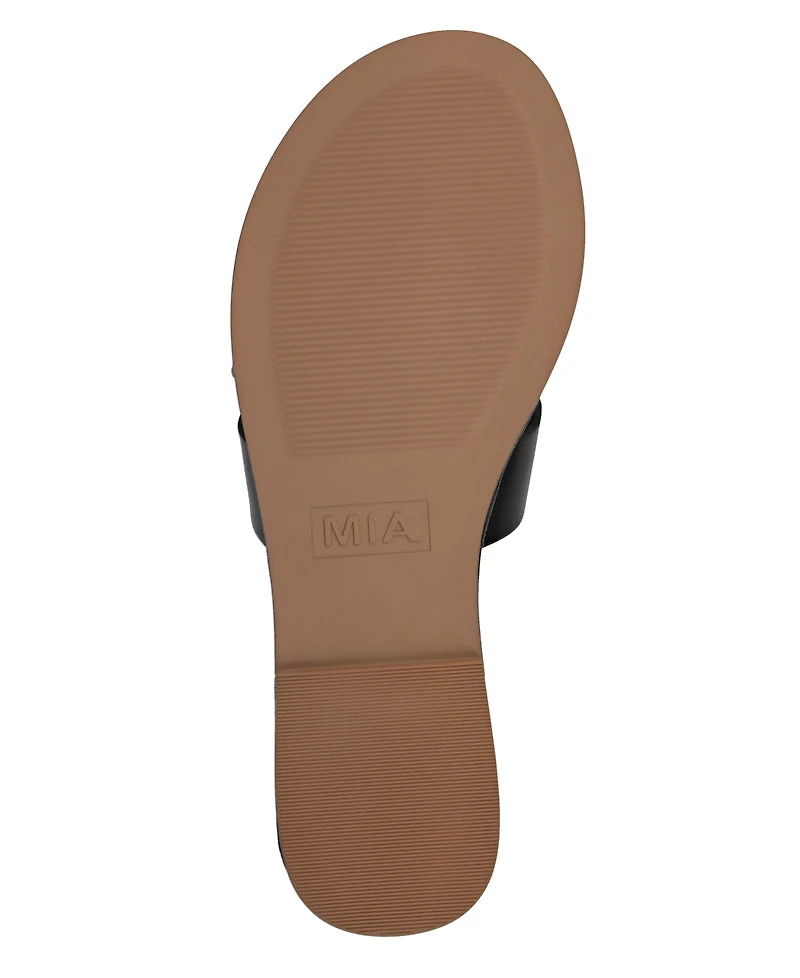 Mia Women's Venetia Slip-On Flat Sandals