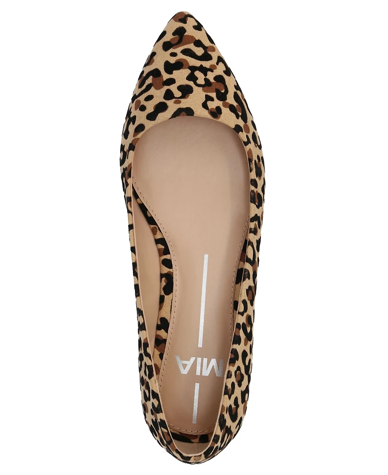 Mia Women's Avi Pointed Toe Ballet Flats