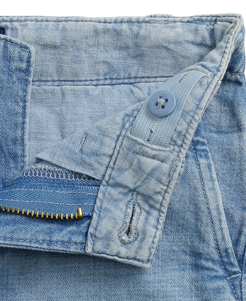 Polo Ralph Lauren Big Girls Denim Shorts