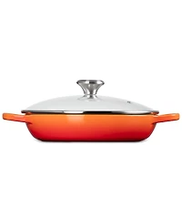 Le Creuset Enameled Cast Iron Signature Round 2.25-Qt. Braiser with Glass Lid