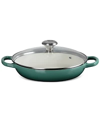 Le Creuset Enameled Cast Iron Signature Round 2.25-Qt. Braiser with Glass Lid